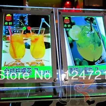 LED дисплей плакат кадра Кристалл Лайтбокс