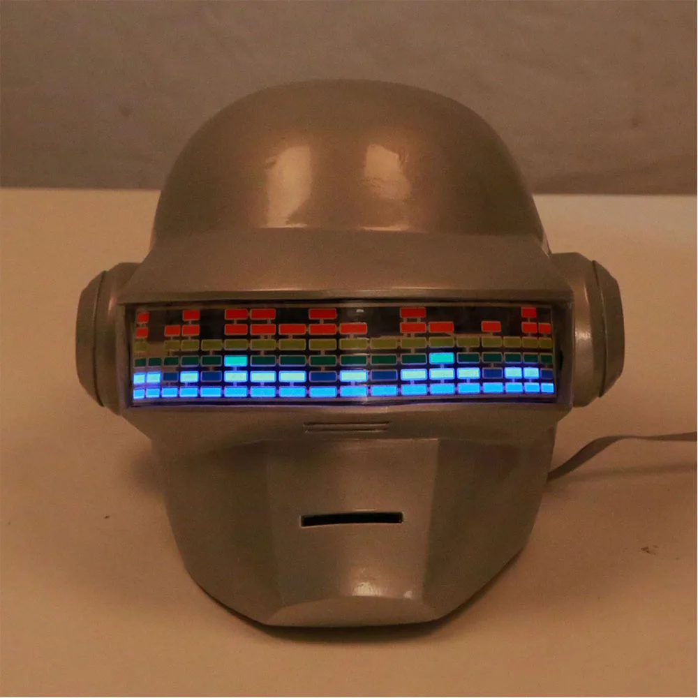 Daft панк Классическая маска для шлема с дистанционным голосовым управлением