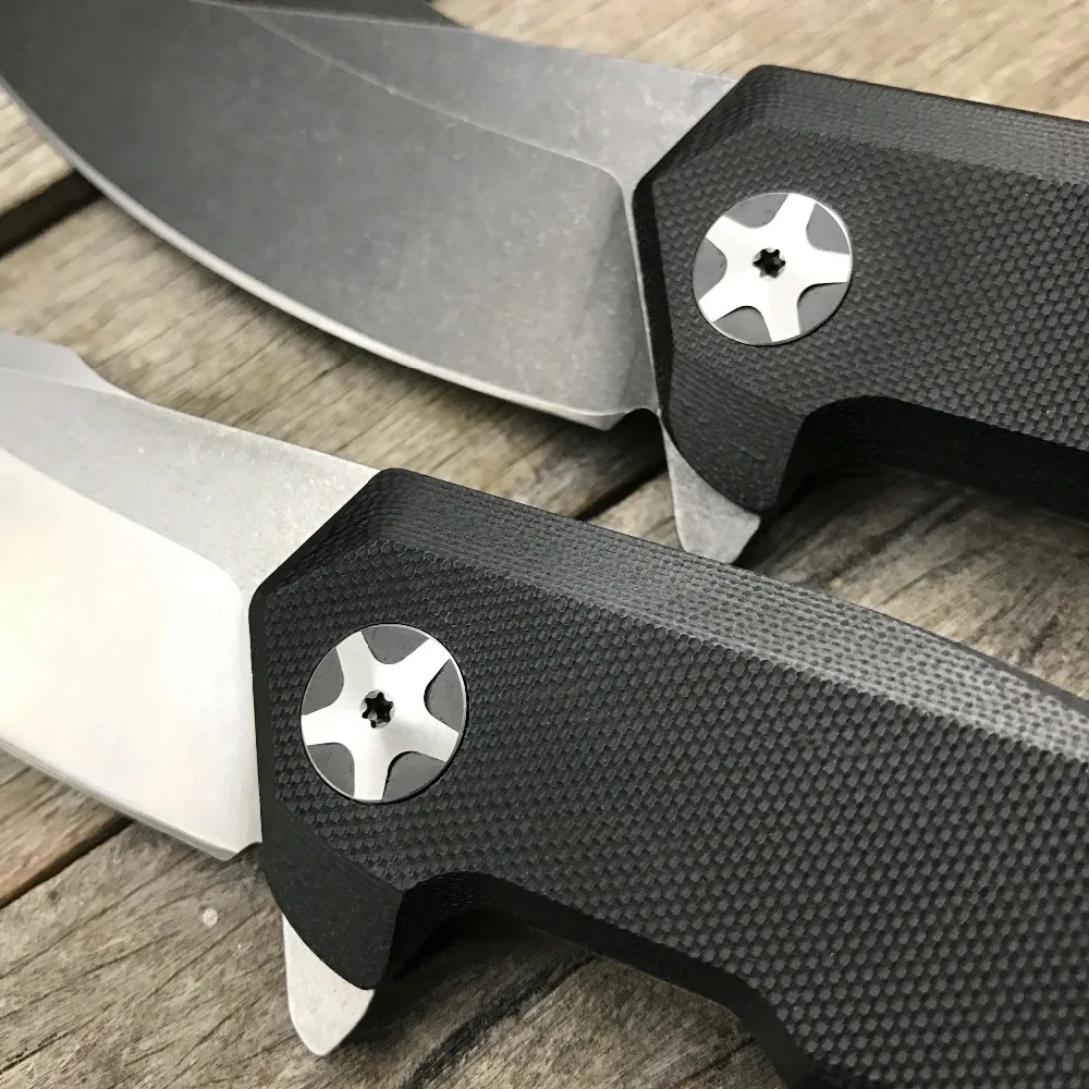 Складной нож LDT 0095 BW 9CR18MOV лезвие G10 ручка подшипник тактический кемпинг охота EDC