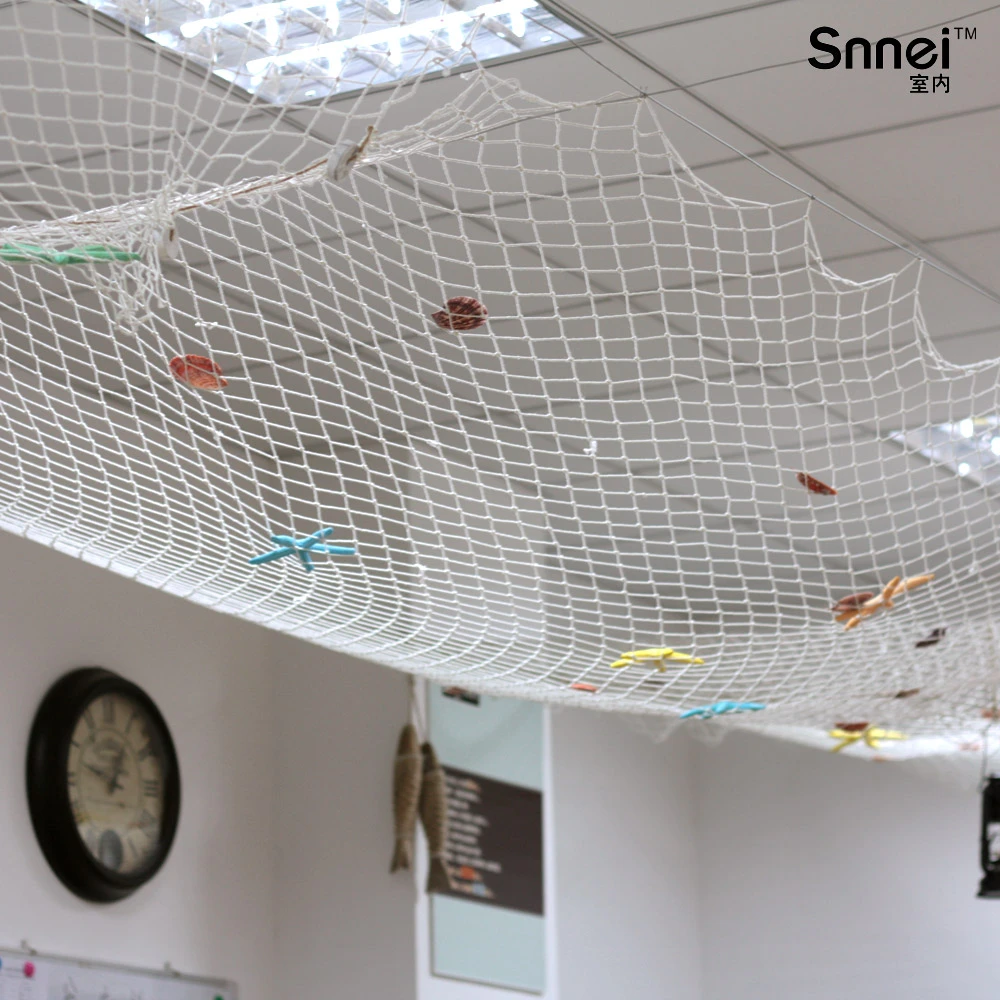 天井装飾壁掛け魚ネットシェルサンゴ装飾漁網航海家の装飾 Wall Decor Decor Wall Hangingshome Decor Aliexpress