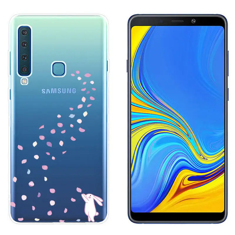 Arvin TPU Case for A750 A6 A8 2018 A520 Fundas Smart Back Phone Cover for A5 A7 A6 A8 Plus Samsung Galaxy A9 2018 Clear Silicong (20)