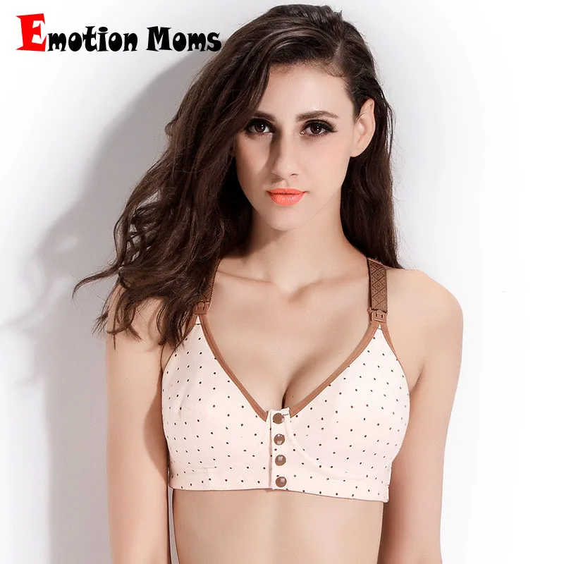 Хлопковый бюстгальтер с чашками пуш ап и передней застежкой|breastfeeding bra|nursing bra