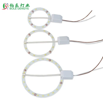 

4W 5W 12W Ring Ceiling LED Round Lamps 5730SMD LED Panel Circle Annular Ceiling Light Fixtures Board Lamp LED Panel Lights