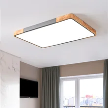 Modern nordic deco minimalist rectangle ceiling light creative lron LED wood lamp for living room bedroom lamp indoor lights e27 wood e27 black modern nordic creative wood iron shelving floor lamp for living room sofa lamp bedroom standing indoor lighting