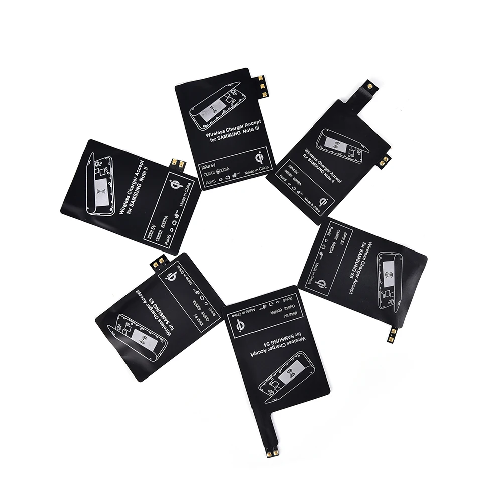 Беспроводное зарядное устройство Qi для Samsung Galaxy S3 S4 S5 Note 2 3 4 1 шт.|receiver wireless|receiver
