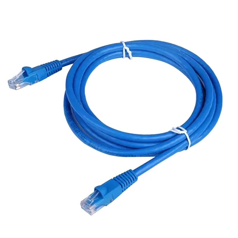 Cat5e UTP голая медь пройти Fluke тест патч-кабель 2 м низкий дым нулевой галогенной