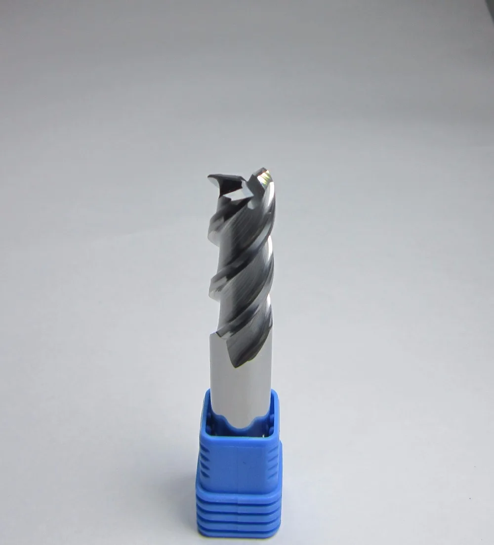 wholesale 3PCS HRC45 12MM three 3 flutes for aluminum tungsten carbide end mill milling cutter
