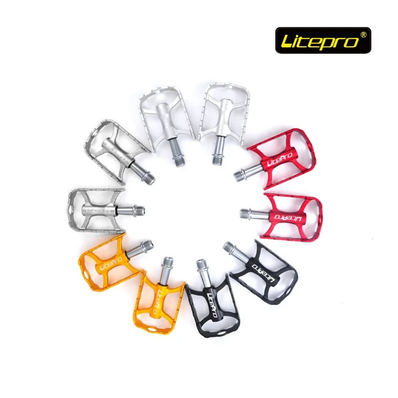 

Mountain Bike Ultralight Pedal LITEPRO M182 MTB Bicycle Pedal 2 Bearing Peding Folding Bike Road Bicycle Cycling Accessories