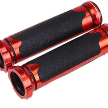 7/8 ''22 мм мотоцикл мотобайк ручка руль мото рук Бар Захваты 6 Цвета универсальный для Harley Ducati Kawasaki Scooter ручки
