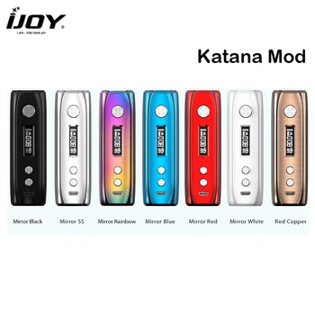 

Original IJOY KATANA Mod Box Kit 81W KATANA Box MOD Vape With 3000mah Battery Support RDTA/RTA/RDA Tank Electronic Cigarette