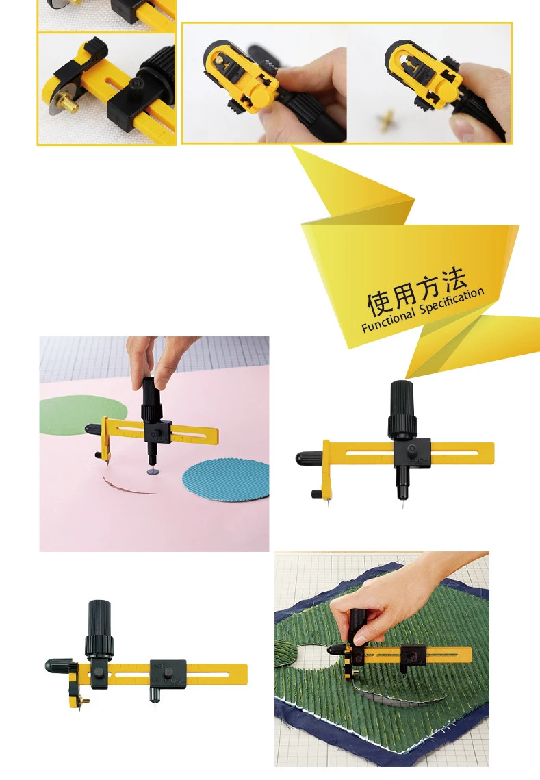 Сделано в Японии OLFA трещотка компас круг резак CMP-1 CMP-1/DX CMP-3 COB-1 резак лезвие CMP-1/CMP-1/DX специальное лезвие