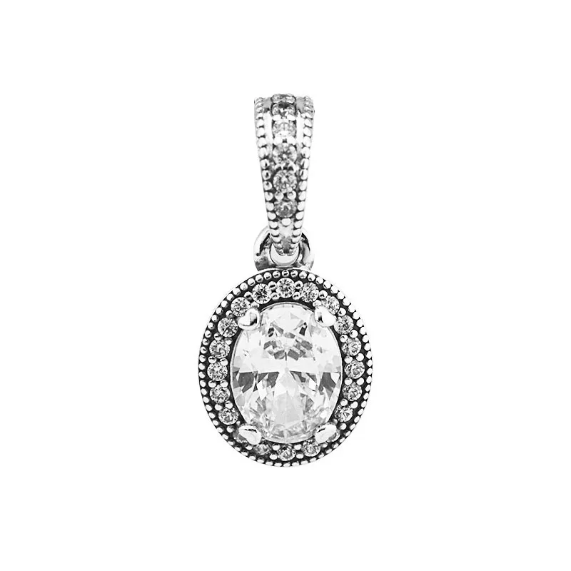 

Beads FOR Jewelry Making DIY Sterling-Silver-Jewelry Vintage Elegance Bead Charms Silver 925 Berloque Perles Charm
