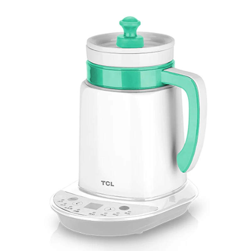 

500ml Smart Health Preserving Pot Natural Ceramic Electric Kettle with Intelligent Temperature Control Overheat Protection 80W