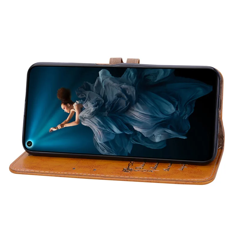 Huawei Honor 20 Чехол флип-чехол, роскошный кожаный чехол-бумажник чехол для huawei Honor 20 Pro Чехол для телефона с держатель для карт Coque Fundas