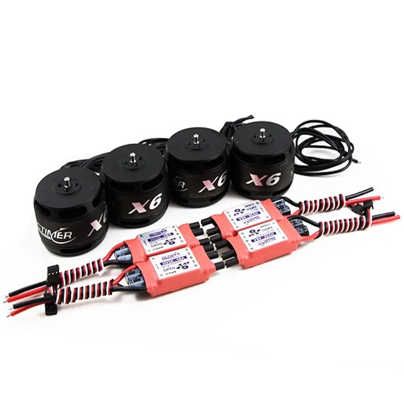 RCTimer 12N14P 4715 X6 400KV с бесщеточным двигателем постоянного 40A ESC HV40A Simonk
