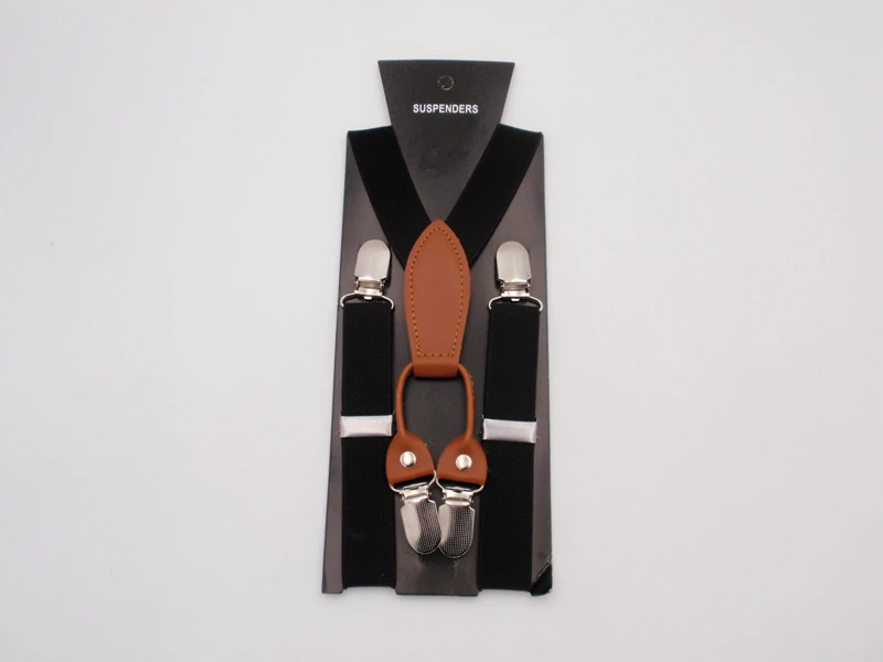 Kostenloser Versand + Großhandel Candy Farben Kinder Hosenträger Verstellbare Y-back Hosenträger 4 Clips Elastische Strumpf Kinder Gürtel, 300 teile/los