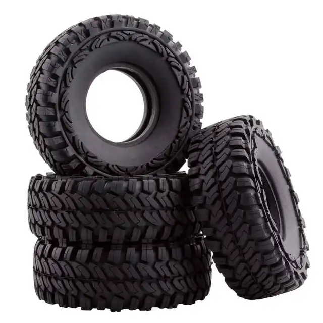 Special Price 4pcs/lot 1.9 Inch Tire Skin For Simulation Climbing Car SCX10 90021 90027 90028 RC Cars Wheel Skin A/B/C-type