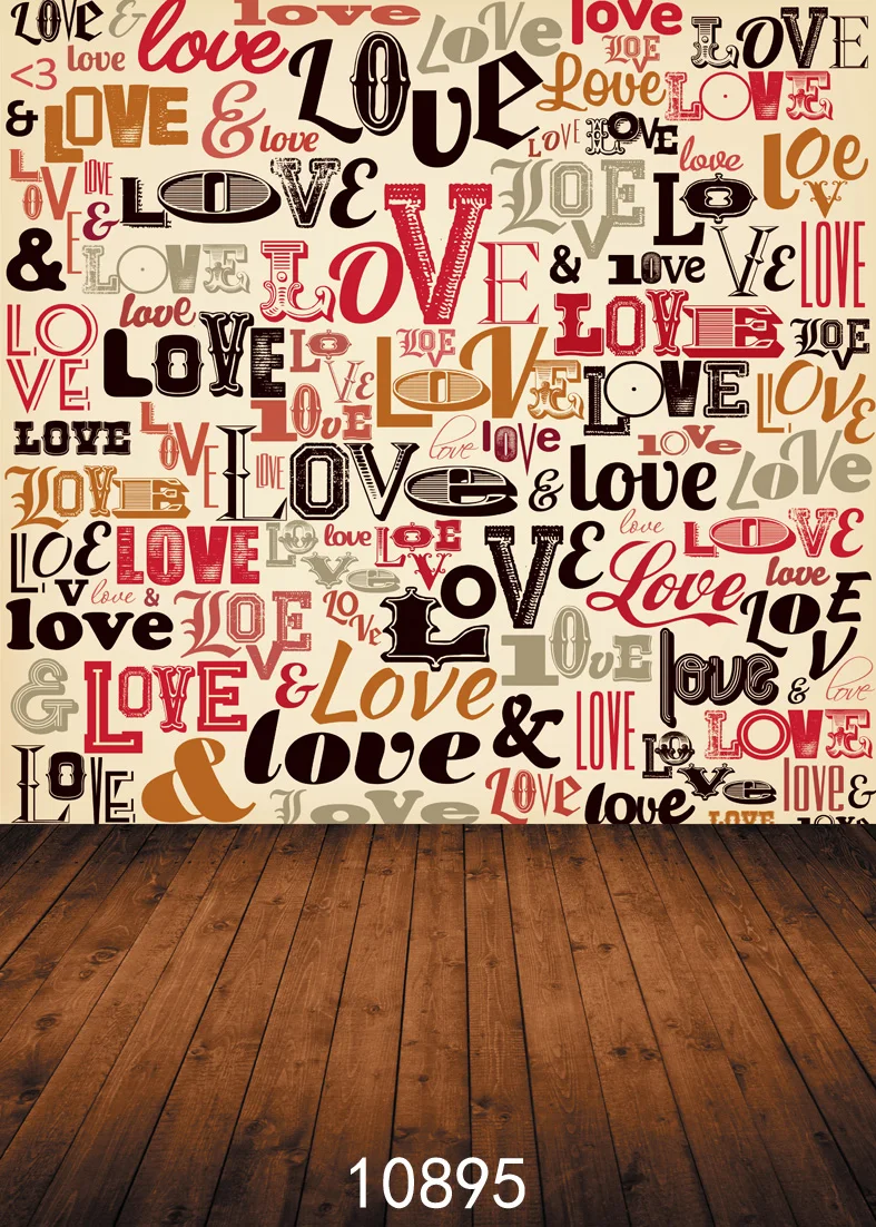 

SHENGYONGBAO Art Cloth Custom Photography Backdrops Prop Valentine's day Theme Photography Background 10895