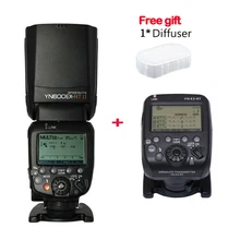 Yongnuo YN-600EX-RT II 2.4G Wireless HSS 1/8000s Master Flash Speedlite + YN-E3-RT Trigger Transmitter Controller for Canon EOS