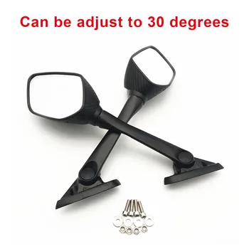 

Motorcycle ABS Rear Side View Mirrors Black Housing Convex Side Mirror Cover Shell Cap For YAMAHA YZF R3 R25 2015 2016 2017 2018