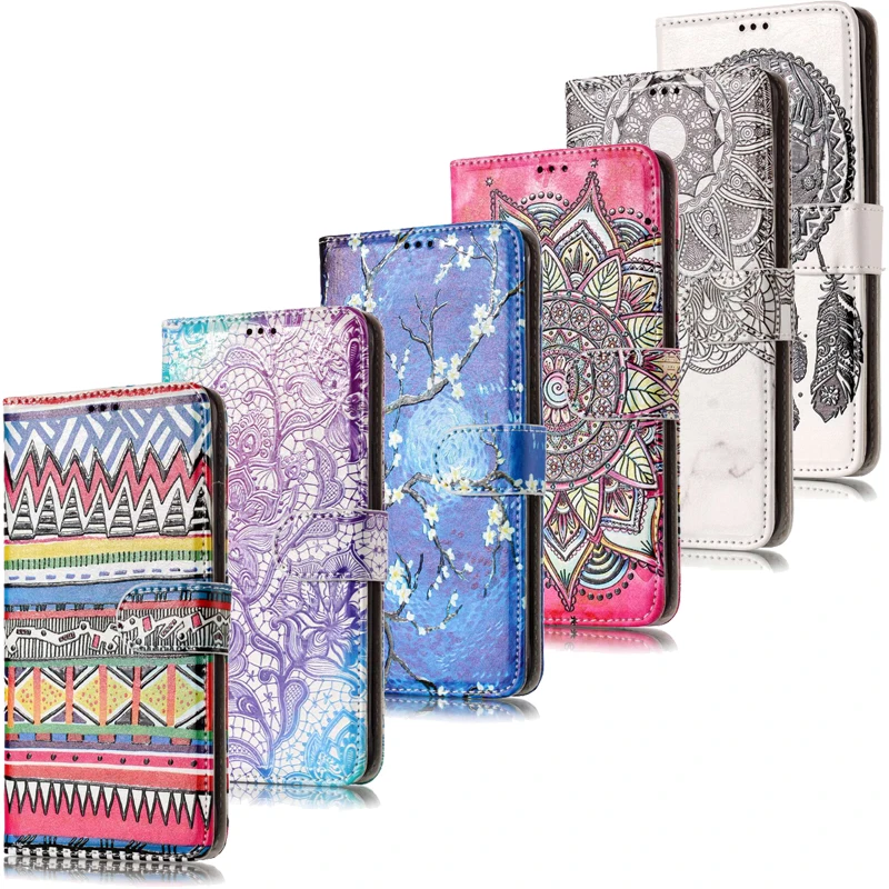 

Varnish 3D Relief Flip Leather Wallet Phone Silicon Soft Case Shell Stand for Samsung Galaxy S5 J310 J510 J710 J330 J530 J730 EU