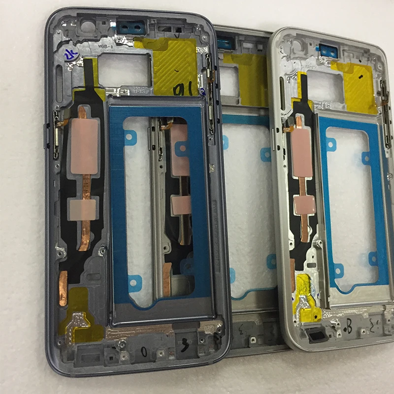 Высококачественная средняя рамка для Samsung Galaxy S7 G930 G930F Рамка Металлическая Корпус