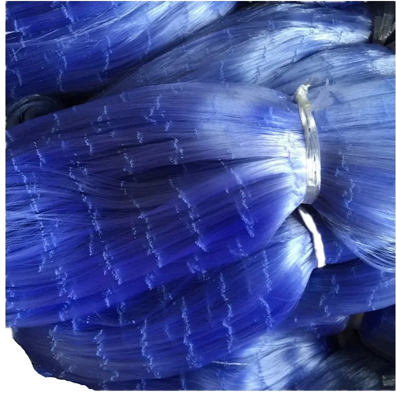 only piece net blue soft line H1.5m-6.2m L160m fishnet gill net fish trap fishing network rede de pesca fishing net china potes 