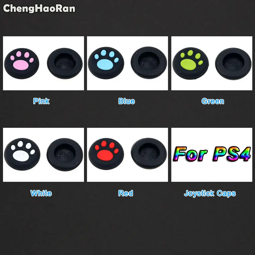 Силиконовые колпачки для геймпада ChengHaoRan 2 шт./лот чехол джойстика Sony PS4 /PS3