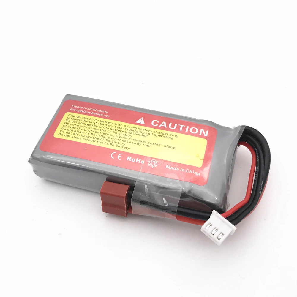 2 шт. Limskey RC Lipo батарея 2s 7,4 V 2700mAh 40C Max 60C для Wltoys 12428 12423 RC автомобилей feiyue 03 Q39 обновленные части батареи