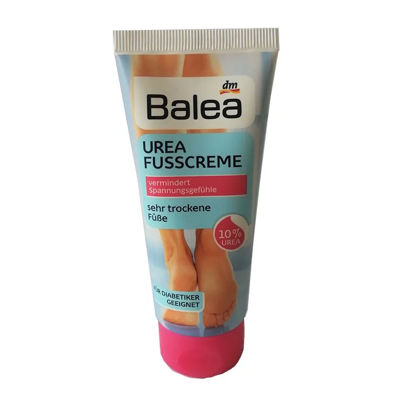 

Germany Balea Urea Foot Cream with 10%Urea Soothing Nourishing Cream for Very Dry Foot Intensive moisture 24-hour Moisturizer