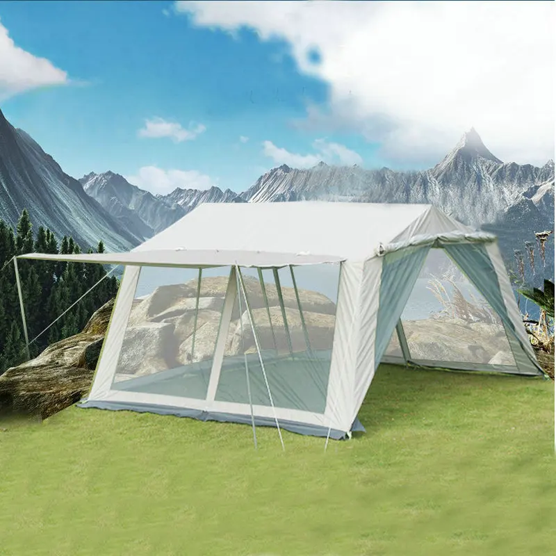 ZHUOAO 8-12 человек Ultralarge 200*350*350 см водостойкая большая беседка вечерние для