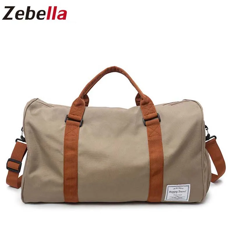 Travel-Bags Luggage Carry On Large-Capacity Short Tour Zebella Men Water-Resistent