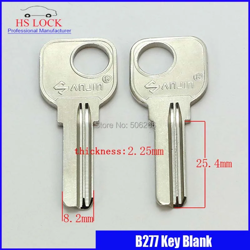 

embryo key wholesale gumei 8.2 computer left bath door key blank Civil key blank suit for Vertical key cutting machine B277