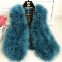 Шерстяной жилет из страуса, меховой короткий дизайн, утепленный женский жилет-свитер из Турции, верхняя одежда, теплый меховой жилет, шуба