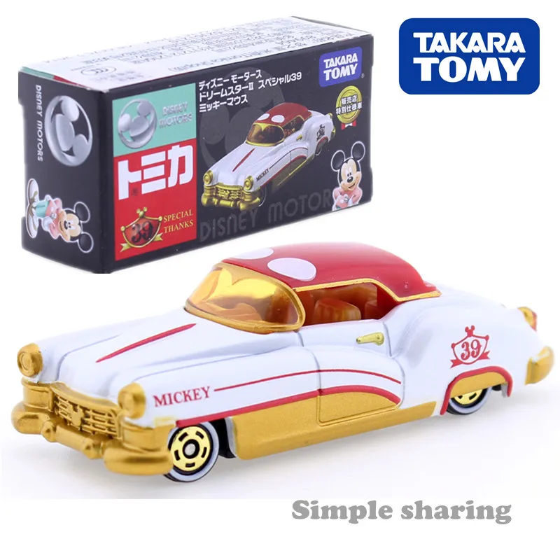 TOMICA Дисней Моторс Микки Минни сериал фильм и ТВ Япония Такара TOMY Модель Коллекция автомобилей детские игрушки ограниченный подарок - Цвет: 899464