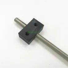 CNC Z axis резьбовой стержень из нержавеющей стали m8x1.25 мм+ m881.25 мм delrin гайка Shapeoko X-carve фрезерный станок с ЧПУ Запчасти