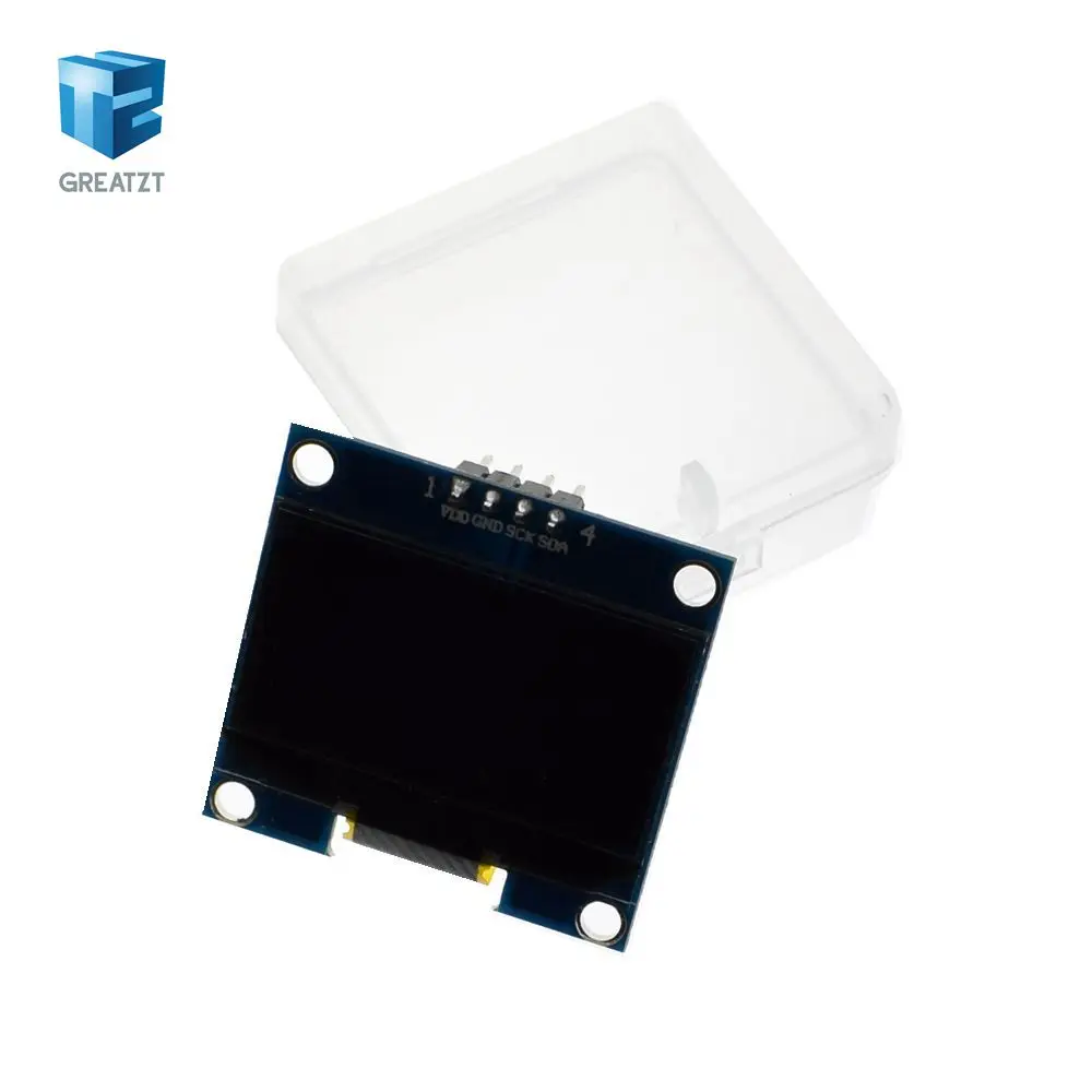 1 шт. 1," O Светодиодный модуль белого и синего цвета 128X64 1,3 дюймов O светодиодный ЖК-дисплей светодиодный Дисплей модуль для Arduino 1,3" IIC I2C общаться