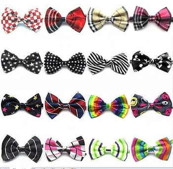 

200pc/lot EMS shipping Colorful Pet Dog puppy cat butterfly Neckties Dog Bow Ties Pet Grooming Supplies W-3