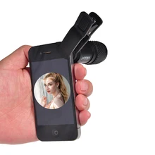 KINGOPT gran angular 7x18 mini visión nocturna smartphone monocular telescopio visión nocturna con clip para viajes y caza