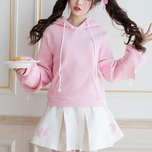 Милые юбки в стиле Лолиты для принцесс, осенне-зимняя Пышная юбка в складку, подходящая ко всему, C22CD7290