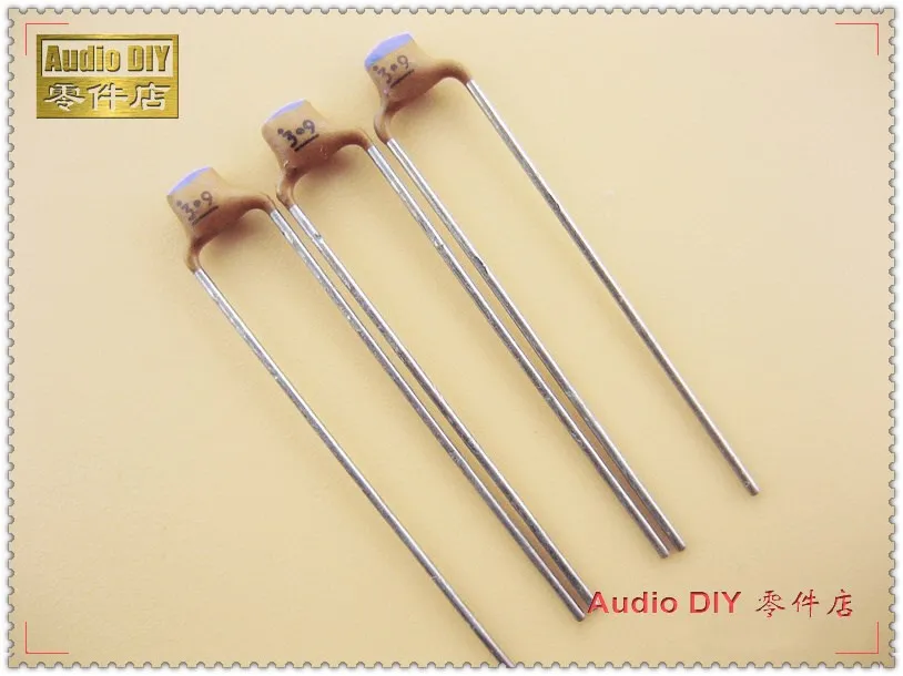 

10PCS/50PCS STCO 3.9pF 63V 63V3.9uF 0.25pF NP0 silver film ceramic capacitor Old Stock