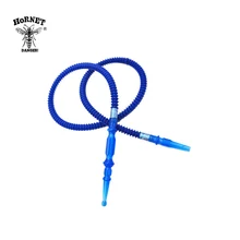 HORNET пластиковый портативный гибкий шланг для кальяна, акриловый стержень, длина 65 см-180 см, шланг для кальяна, аксессуары для кальяна