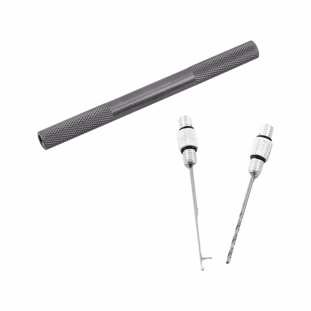 Aluminium Alloy Fishing Needle Bait Tool 2 In 1 Fishing Drilling Needle