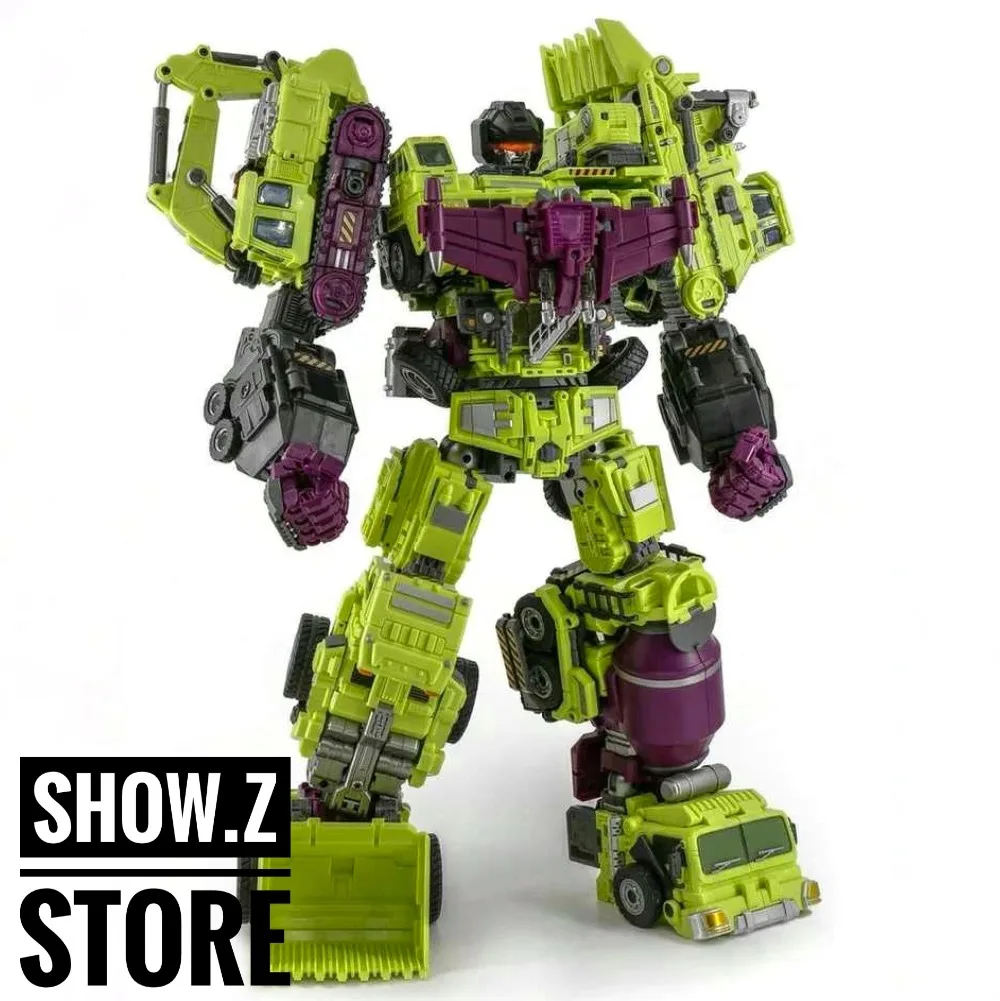 

[HotSale][Show.Z Store] NBK Devastator TF Engineering Full Set of 6 Transformation Action Figure