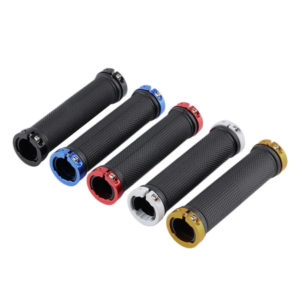 1 Pair Bike Cycling Bicycle Tube Type Anti-slip Rubber Handlebar Grips free shipping