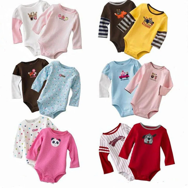 

Baby Romper Long Sleeve Cotton Baby Boys Girls Romper Baby Wear Jumpsuits Baby Clothing Body Suits