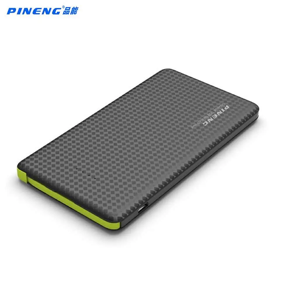 

Original Pineng Power Bank 5000mAh PN 952 External Battery Pack Powerbank 5V 2.1A USB Output for iPhone6s Android Phones