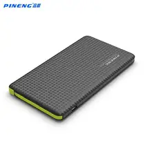 Original Pineng Power Bank 5000mAh PN 952 External Battery Pack Powerbank 5V 2.1A USB Output for iPhone6s Android Phones