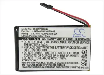 

Cameron Sino 700mAh battery for NAVIGON 20 Easy 20 Plus LIN3740011038020033 GPS, Navigator Battery