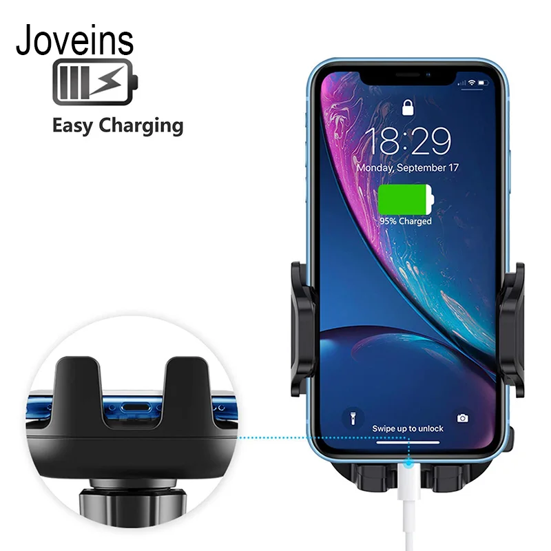 Jowins регулируемый держатель для телефона чашки для автомобиля Универсальный изогнутый переносной подстаканник Автомобильный держатель для iPhone X samsung huawei